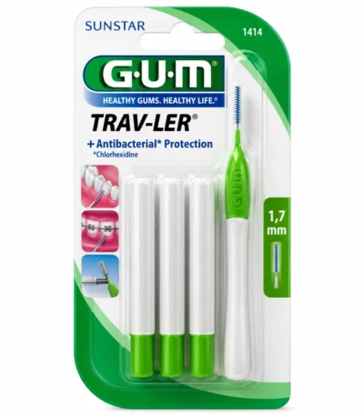 GUM Brossette TravLer Cylindrique 2,0 mm (1618)