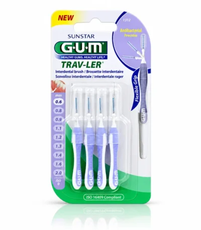 GUM Brossette Travler 0,6 mm (1312)