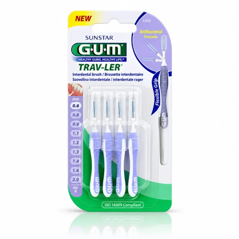 GUM Brossette Travler 0,6 mm (1312)