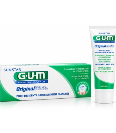 GUM Dentifrice Original White, 75ml-070942303132