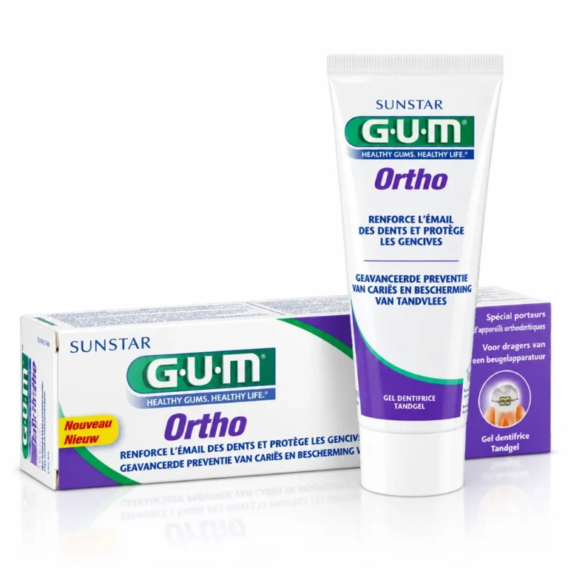 GUM Dentifrice Ortho, 75 ml-070942304795
