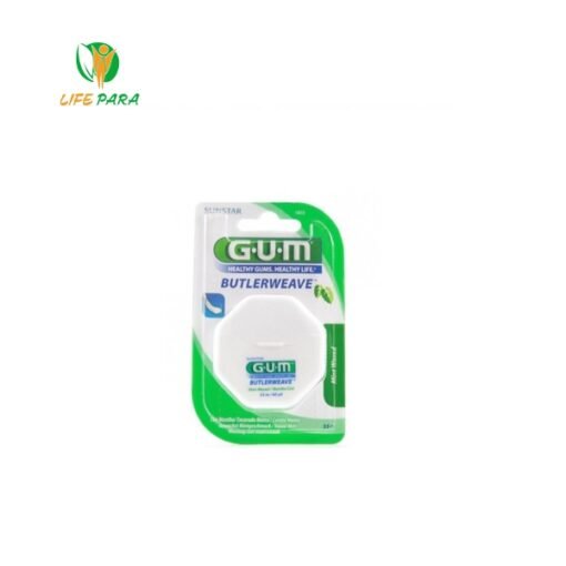 GUM FILS DENTAIRES PLATS CIRE MENTHOLE 55M 1855