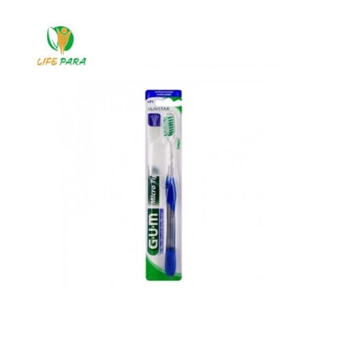 GUM MicroTip Brosse à dents medium compacte (473)