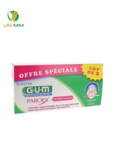 GUM PAROEX GEL DENTIFRICE - LOT DE 2X75 ML