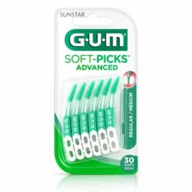 GUM SOFT PICKS ADVANCED REGULAR 30 UNITÉS