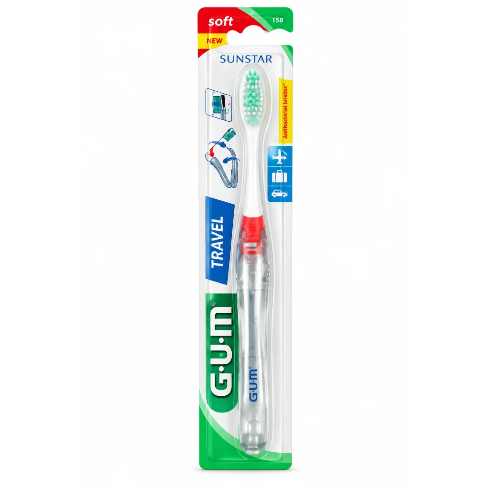 GUM brosse à dents TRAVEL SOUPLE (158) GUM brosse à dents TRAVEL SOUPLE (158)