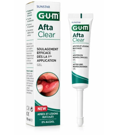 Gum Afta Clear Gel, 10 ml