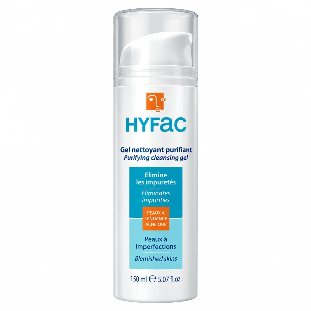 HYFAC GEL DERMATOLOGIQUE NETTOYANT VISAGE ET CORPS,150ML HYFAC GEL DERMATOLOGIQUE NETTOYANT VISAGE ET CORPS,150ML