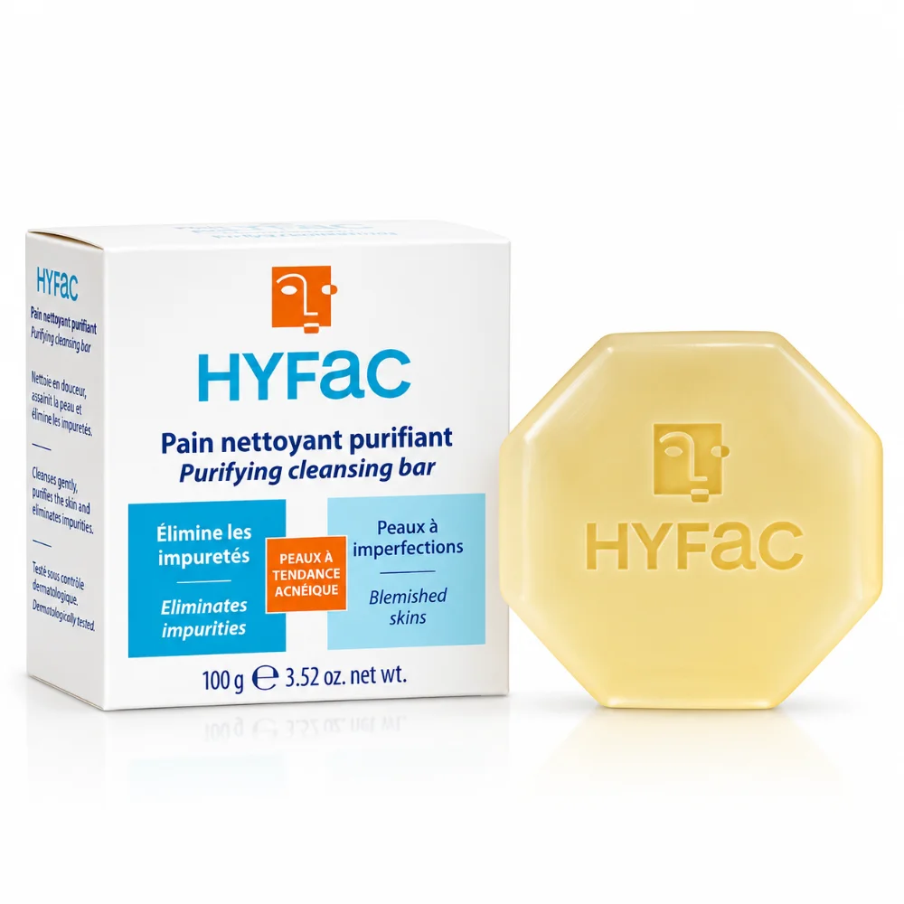 Hyfac Pain nettoyant purifiant , 100 gr Hyfac Pain nettoyant purifiant , 100 gr