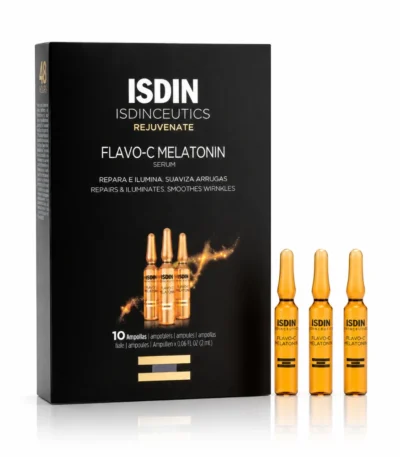 ISDINCEUTICS FLAVO-C MELATONIN SERUM REPARATEUR NUIT 10 UNIDOSES DE 2ML