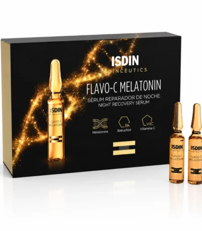 ISDINCEUTICS FLAVO-C MELATONIN SERUM REPARATEUR NUIT 10 UNIDOSES DE 2ML