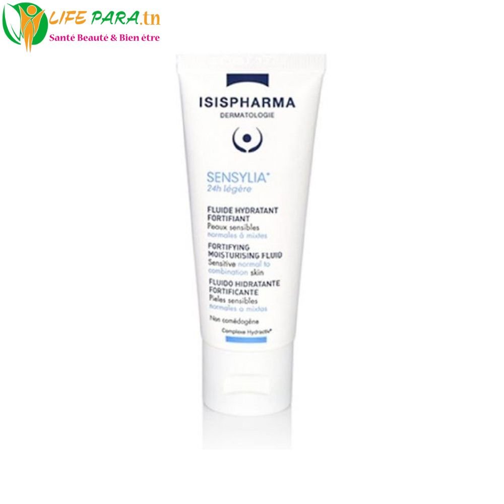 ISISPHARMA Sensylia Fluide Hydratant fortifiant 24h léger peaux normales à mixtes 40 ml