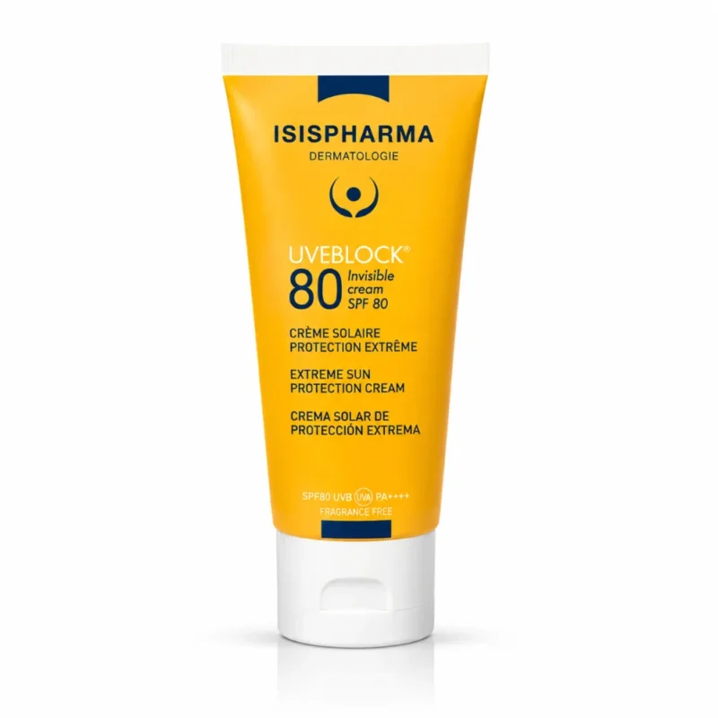 ISISPHARMA UVEBLOCK Crème Invisible SPF80 40 ml