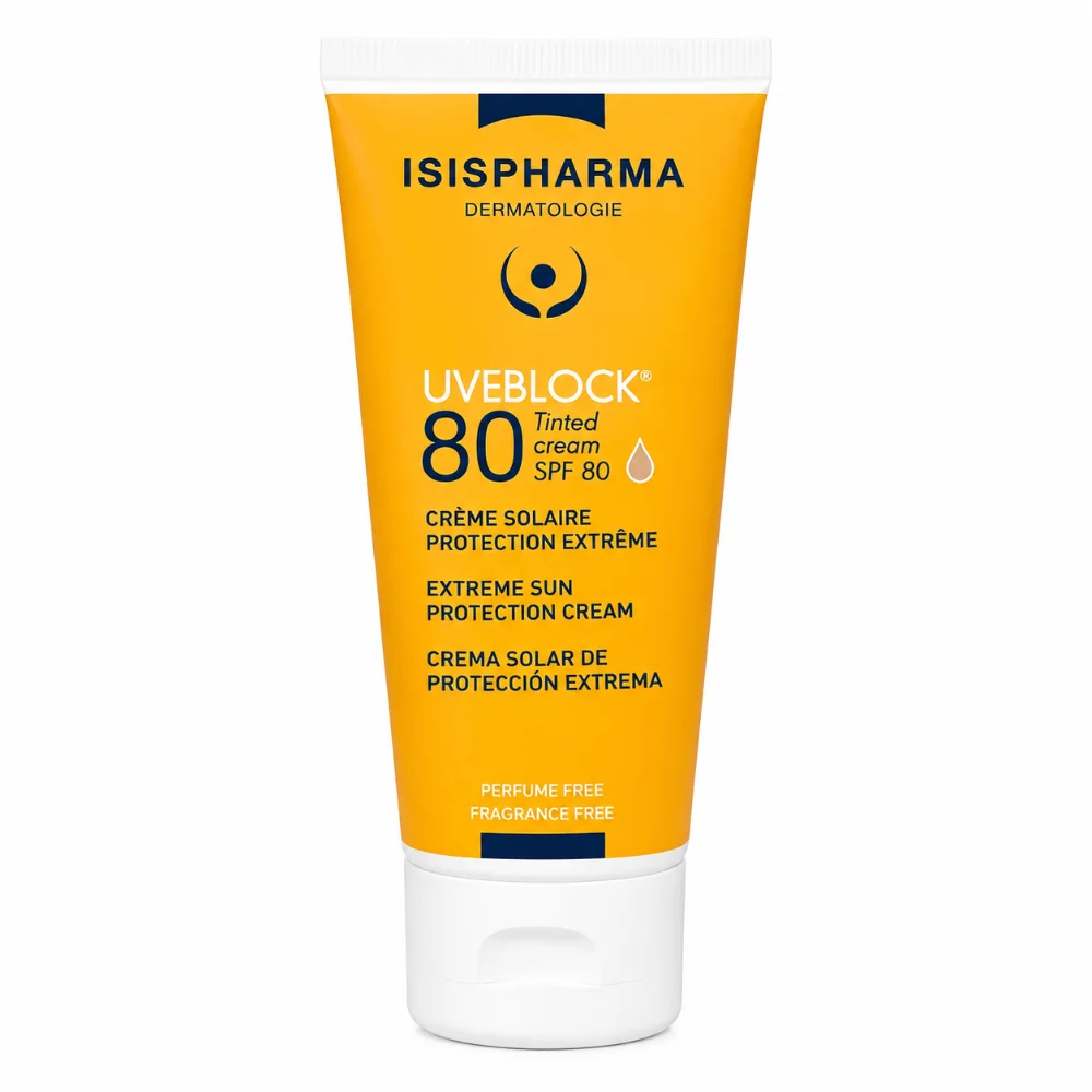 ISISPHARMA UVEBLOCK Crème Teintée SPF80 40 ml ISISPHARMA UVEBLOCK Crème Teintée SPF80 40 ml