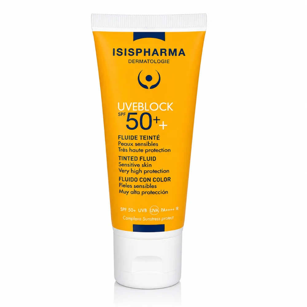 ISISPHARMA UVEBLOCK SPF50+ Fluide Teinté 40 ml ISISPHARMA UVEBLOCK SPF50+ Fluide Teinté 40 ml