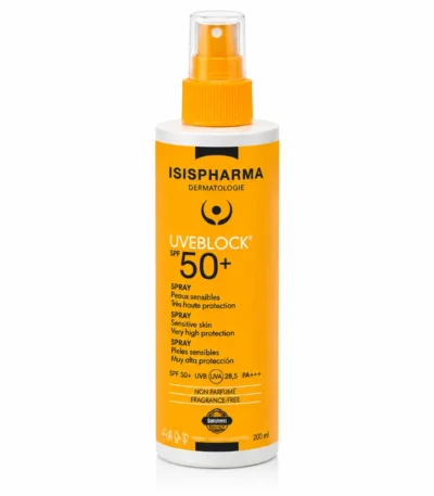 ISISPHARMA UVEBLOCK Spray Très Haute Protection SPF50+ 200 ml