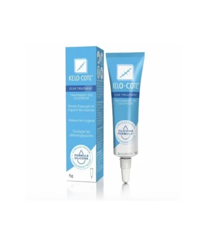 Kelo-cote Gel aide à améliorer l’aspect des cicatrices hypertrophiques et chéloïdes, transparent et rapide à sécher - Lifepara Tunisie