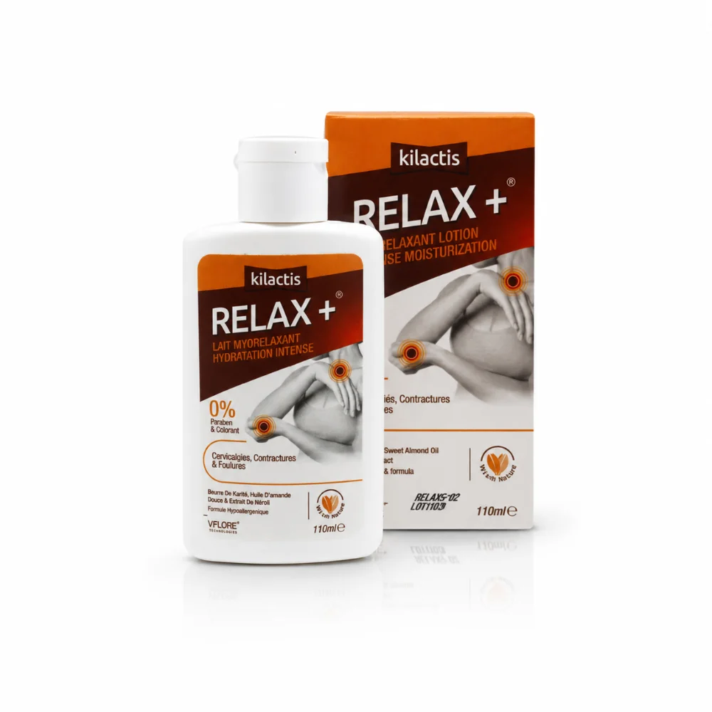 KILACTIS RELAX+ LAIT MYORELAXANT HYDRATATION INTENSE - 110ML KILACTIS RELAX+ LAIT MYORELAXANT HYDRATATION INTENSE - 110ML