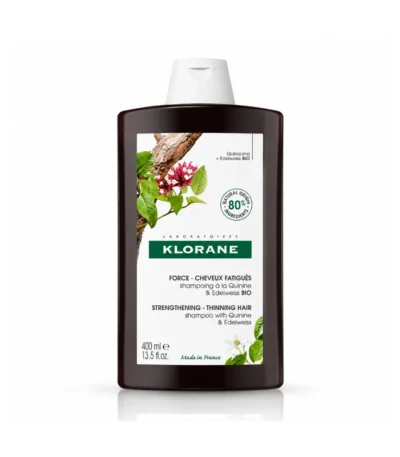 KLORANE Shampooing Fortifiant Quinine & Vitamine B 400ml