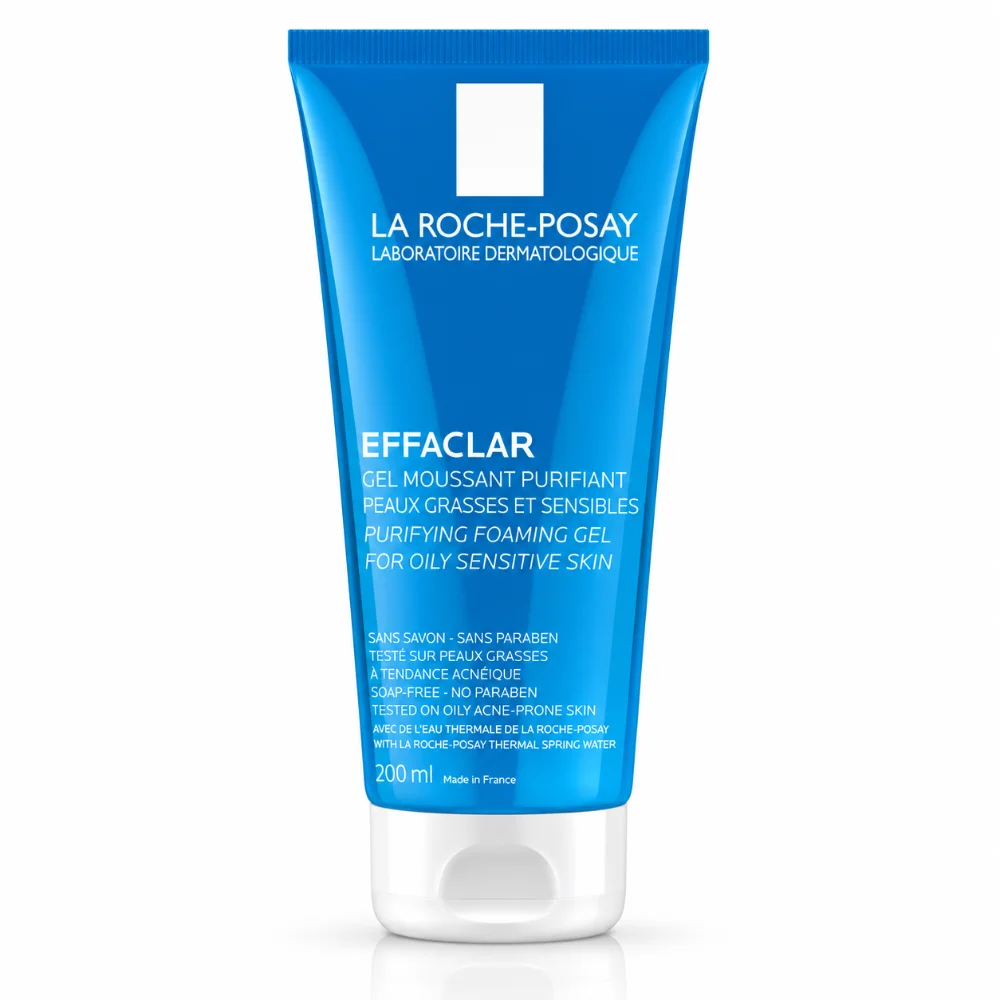 LA ROCHE-POSAY EFFACLAR GEL MOUSSANT PURIFIANT TUBE 200ML-3337872411083