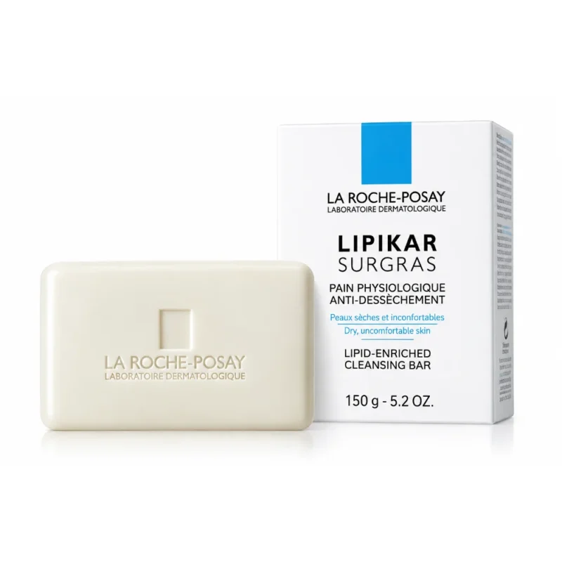LA ROCHE POSAY Lipikar Surgras Pain Physiologique Anti-Dessèchement, 150g