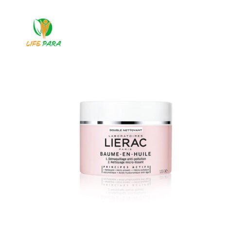 LIERAC BAUME-EN-HUILE DOUBLE NETTOYANT 120GR