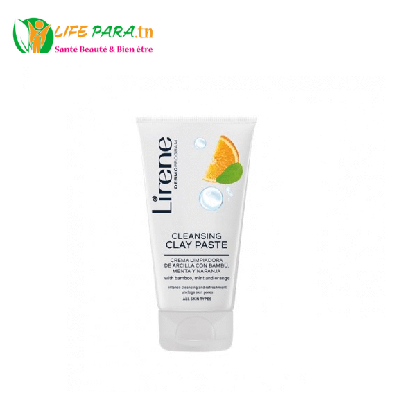 LIRENE GEL NETTOYANT ARGILE BLANCHE 150ML