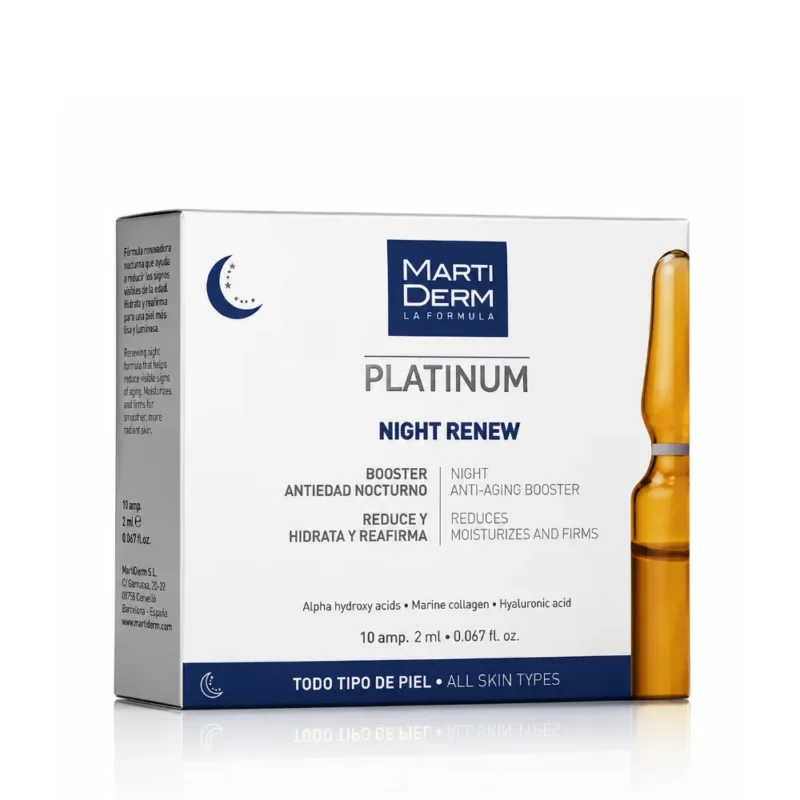 MARTIDERM PLATINUM NIGHT RENEW 10 AMPOULES