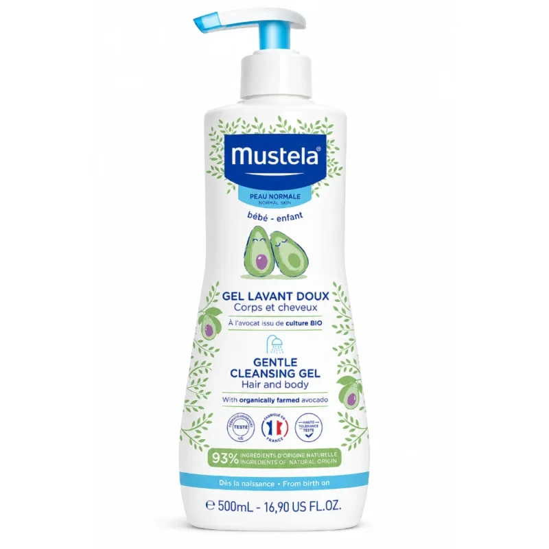 MUSTELA Gel Lavant Doux 500 ml-3504105035778