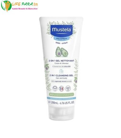 MUSTELA Gel Nettoyant 2 en 1 Cheveux et Corps 200 ml (1)