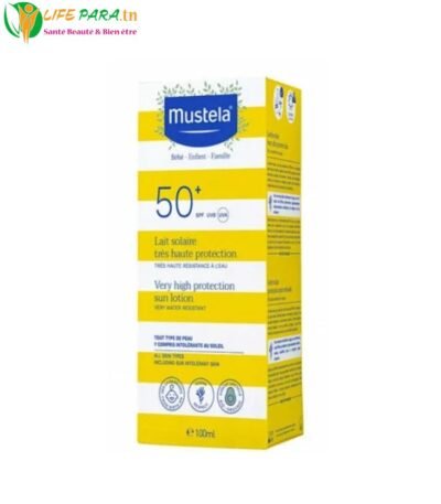 MUSTELA Lait Solaire Très Haute Protection SPF 50+ 100 ml