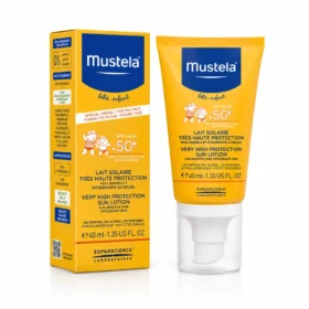 MUSTELA Lait solaire très haute protection, 40ml SPF50+