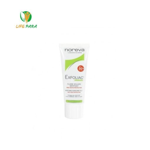 NOREVA EXFOLIAC Fluide solaire matifiant SPF50+, 40ml