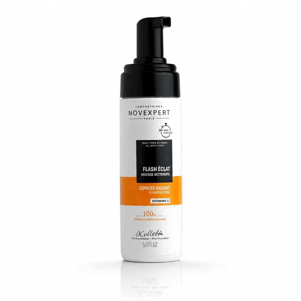 NOVEXPERT MOUSSE NETTOYANTE FLASH ECLAT 150ML NOVEXPERT MOUSSE NETTOYANTE FLASH ECLAT 150ML