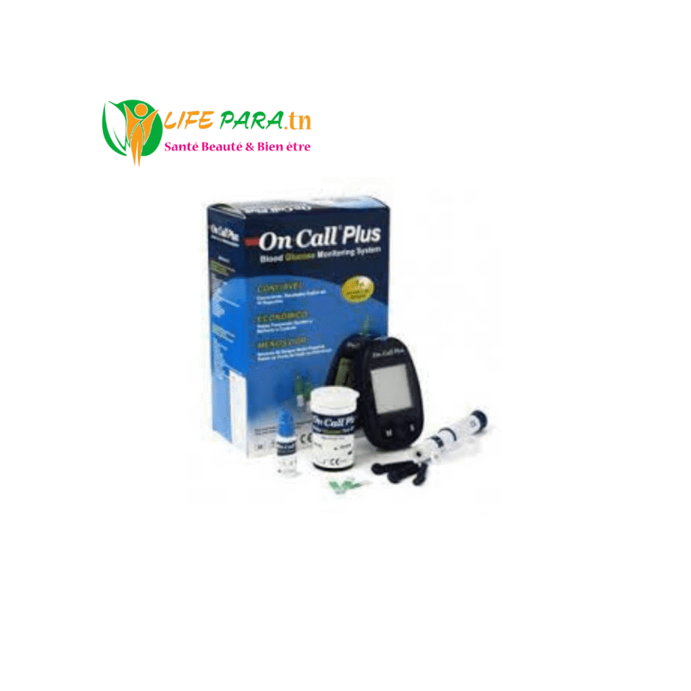 ON CALL PLUS PACK GLUCOMÈTRE + 50 BANDELETTES LIVRAISON GRATUITE