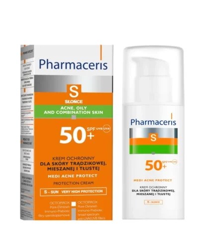 PHARMACERIS S MEDI ACNE PROTECT PEAUX A IMPERFECTIONS 50Ml SPF 50+