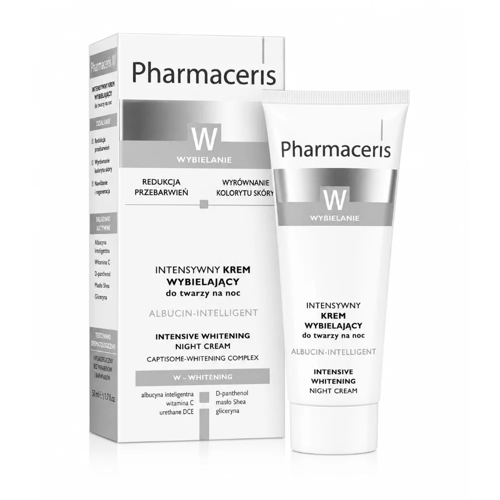 PHARMACERIS W Albucin Intensive Crėme de Nuit éclaircissante, 30ml PHARMACERIS W Albucin Intensive Crėme de Nuit éclaircissante, 30ml