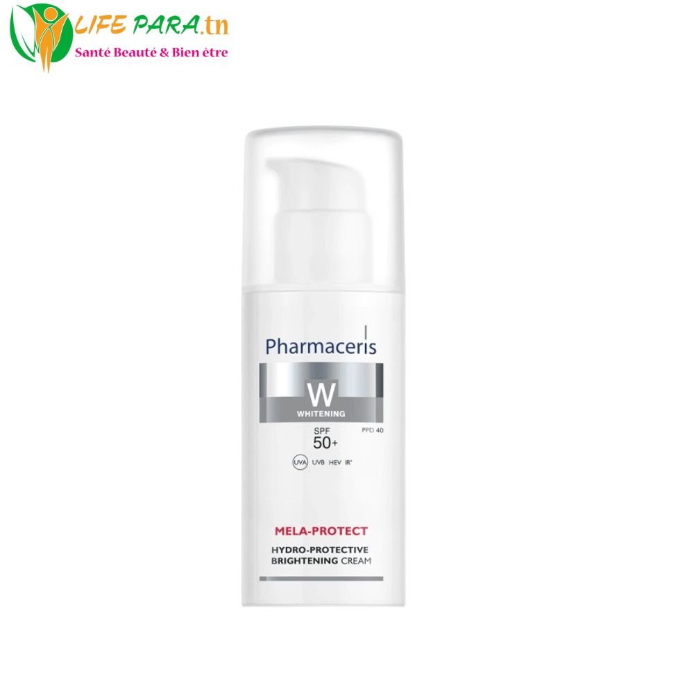 PHARMACERIS W MELA PROTECT Crème de jour éclaircissante SPF50+, 50 ml