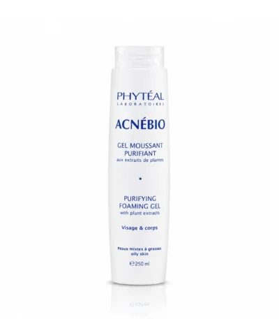 PHYTÉAL ACNÉBIO GEL MOUSSANT, 250ml