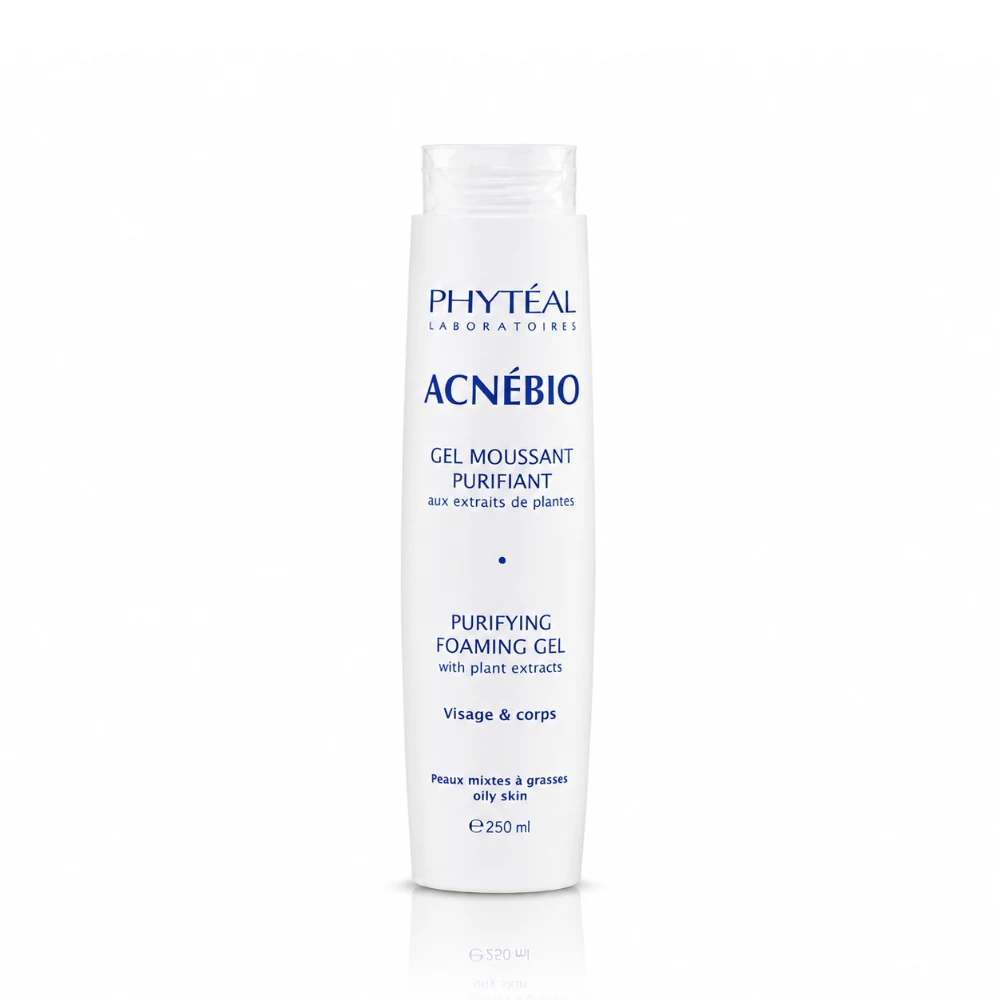 PHYTÉAL ACNÉBIO GEL MOUSSANT, 250ml PHYTÉAL ACNÉBIO GEL MOUSSANT, 250ml
