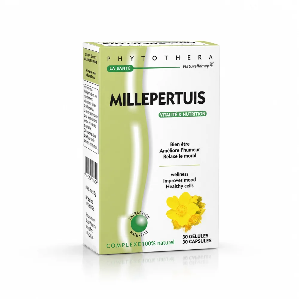 PHYTOTHERA Millepertuis, 30 gélules PHYTOTHERA Millepertuis, 30 gélules