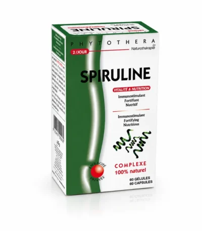 PHYTOTHERA Spiruline, 60 gélules