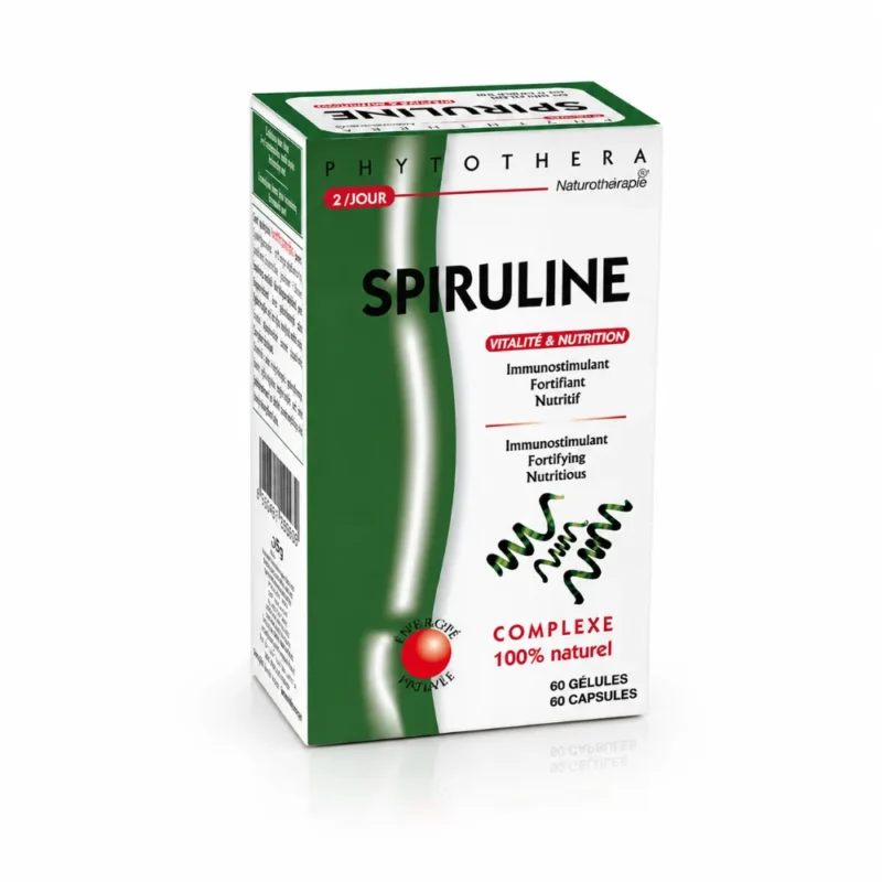 PHYTOTHERA Spiruline, 60 gélules
