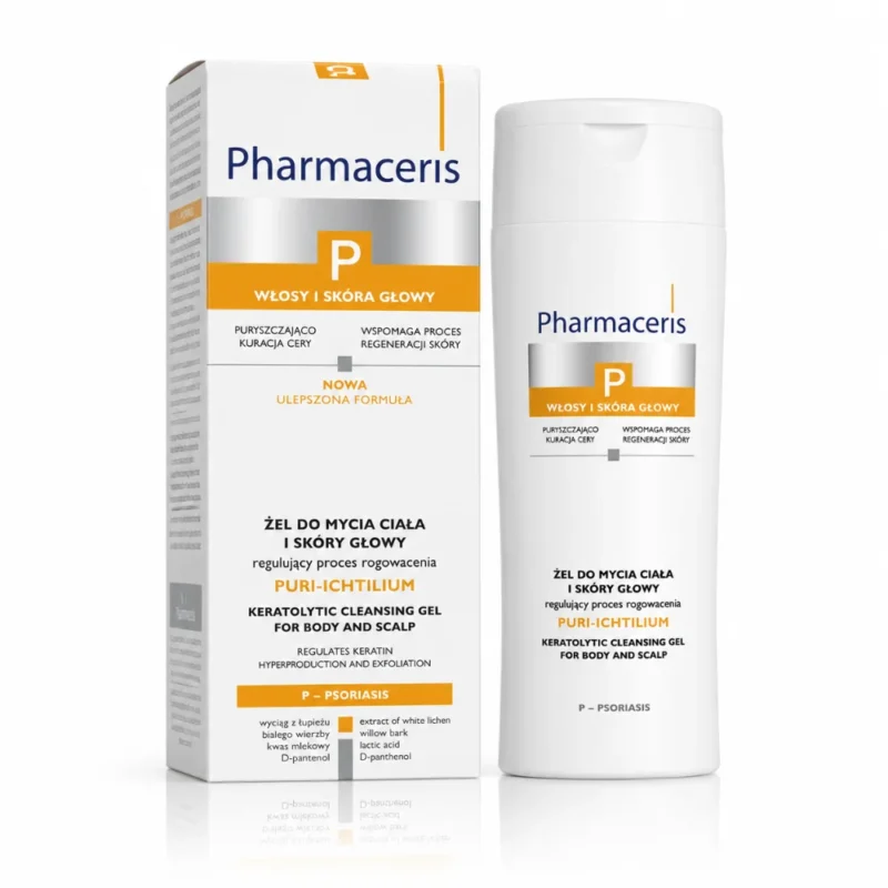 Pharmaceris PURI-ICHTILIUM GEL DOUCHE SHAMPOING ET SHAMPOING 200 ML