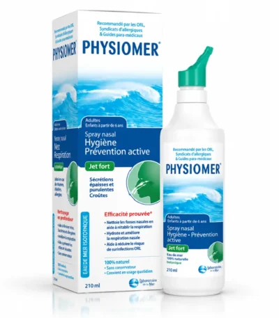 Physiomer Hygiène Nasale Jet Fort, 210ml