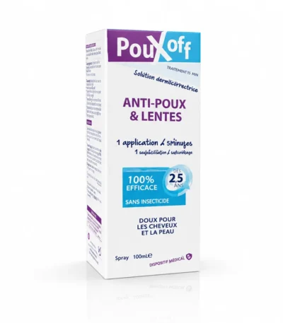 PouxOff Lotion Assainissante Anti-Poux