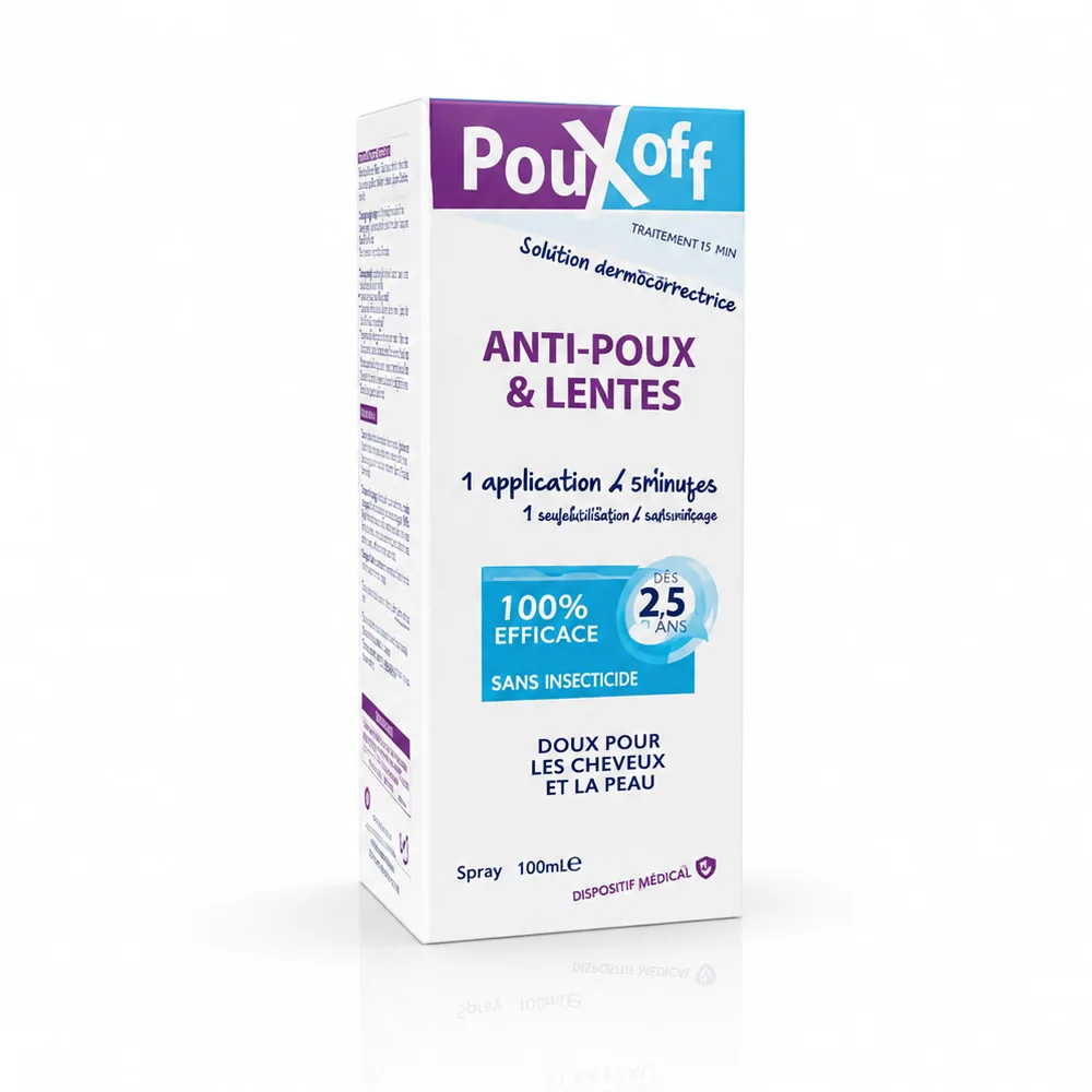 PouxOff Lotion Assainissante Anti-Poux PouxOff Lotion Assainissante Anti-Poux