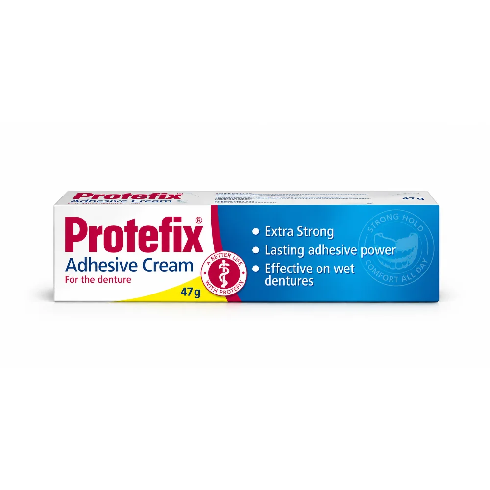 Protefix Crème Adhésive Pour Prothèse 47g Protefix Crème Adhésive Pour Prothèse 47g