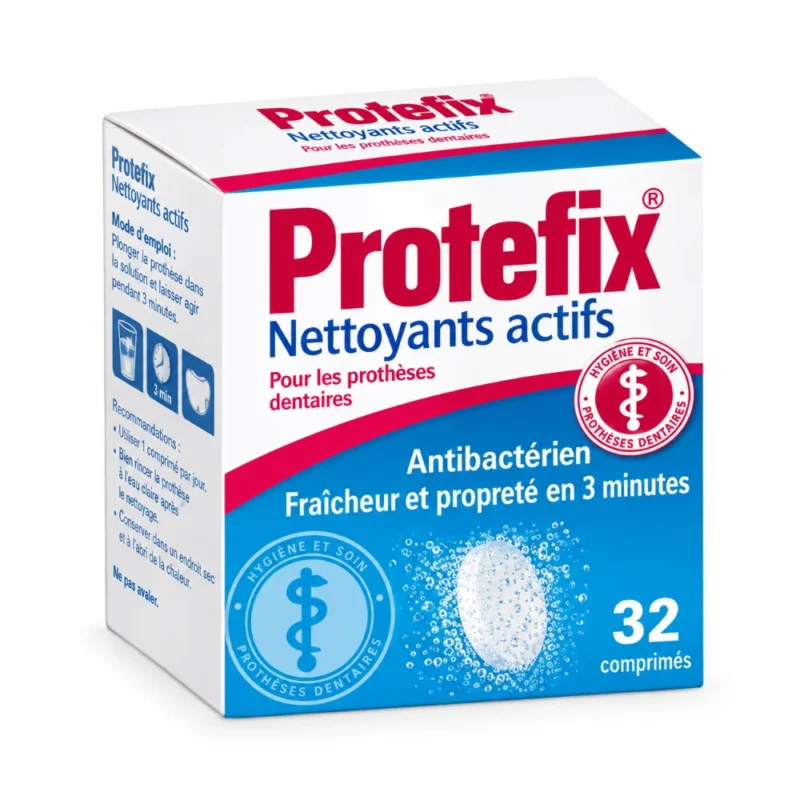 Protefix Nettoyant 30 Comprimés-4009932432336