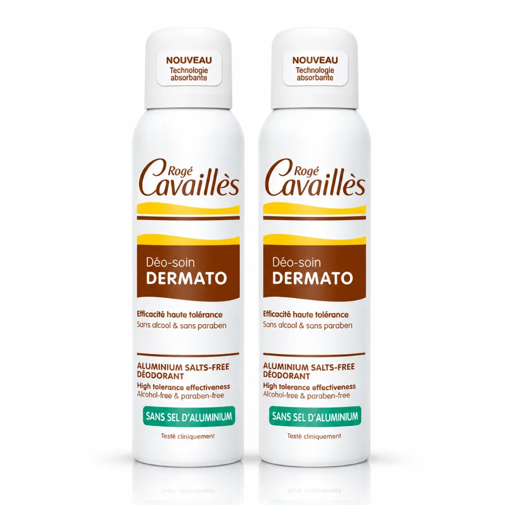 ROGE CAVAILLES DUO DEO SOIN DERMATO SPRAY SANS ALUMINIUM X2,150 ML ROGE CAVAILLES DUO DEO SOIN DERMATO SPRAY SANS ALUMINIUM X2,150 ML